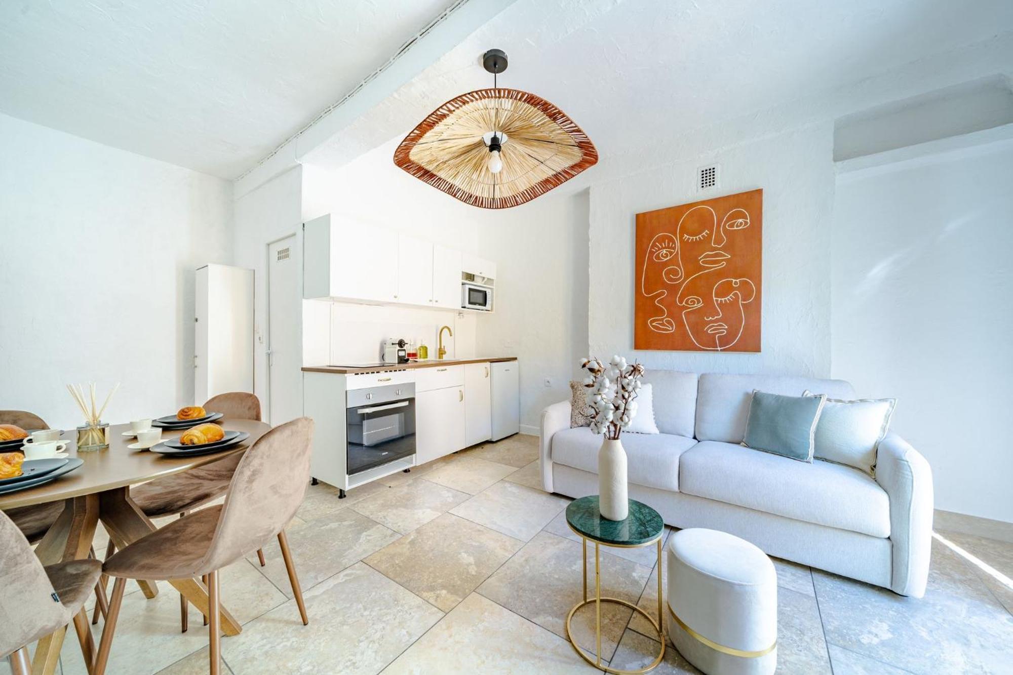 Charmant Appartement 2P Au Coeur Du Vieux Nice Buitenkant foto