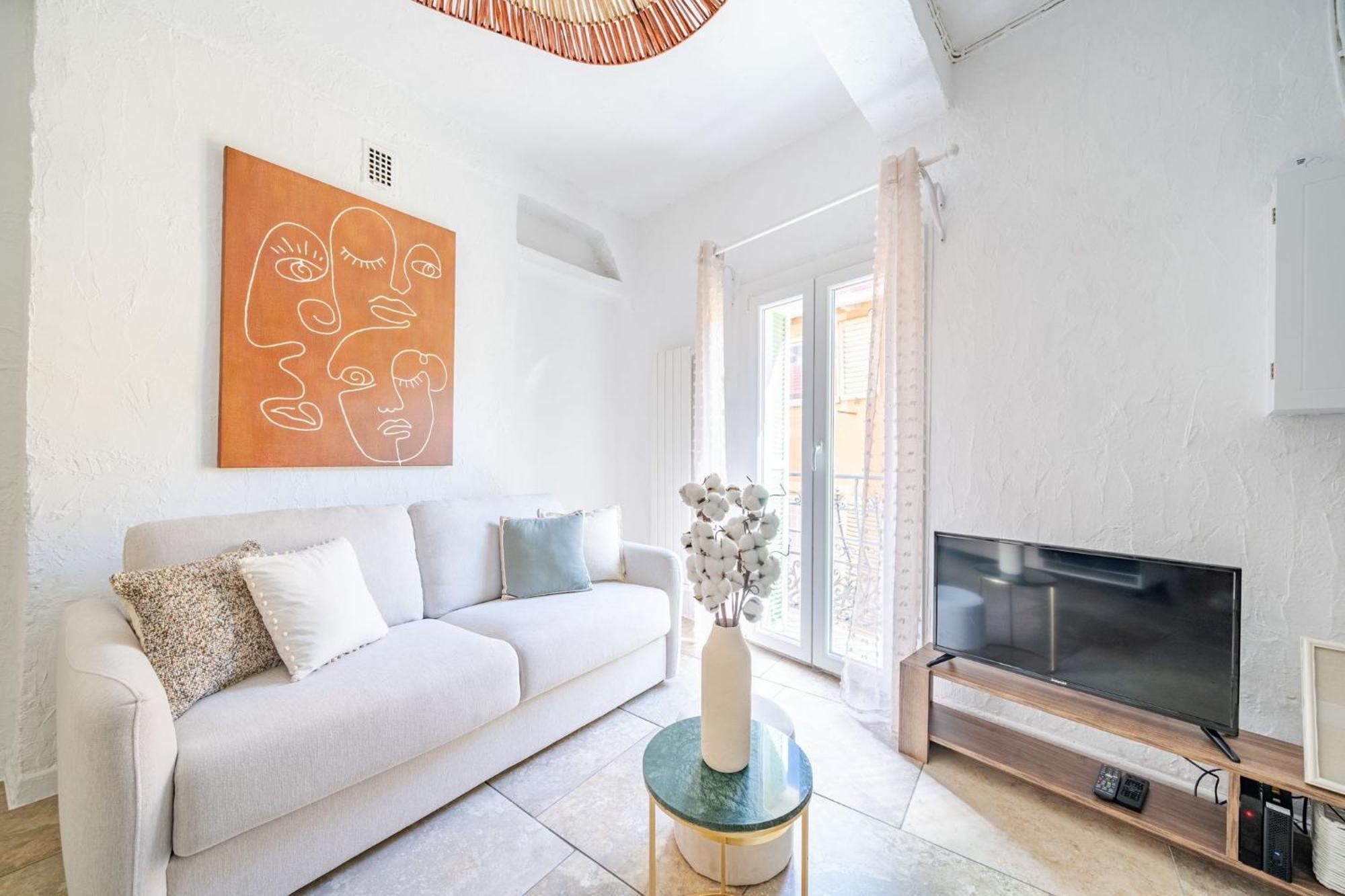 Charmant Appartement 2P Au Coeur Du Vieux Nice Buitenkant foto